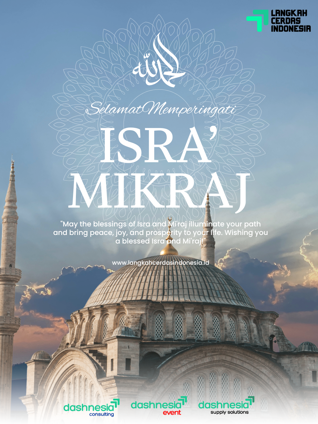Selamat Memperingati Isra Mikraj Nabi Muhammad SAW